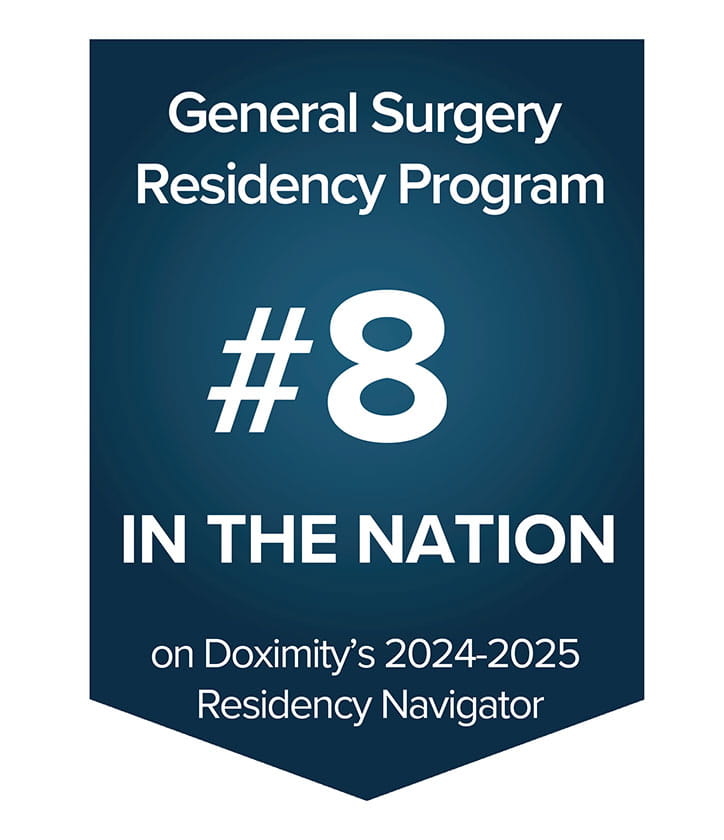 General Surgery Doximity rating.